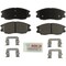 Bosch Blue Disc Brak Disc Brake Pads, Be1013H BE1013H - alternate 1